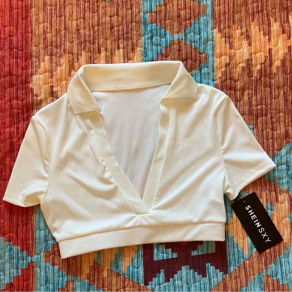 Solid Crop Tee